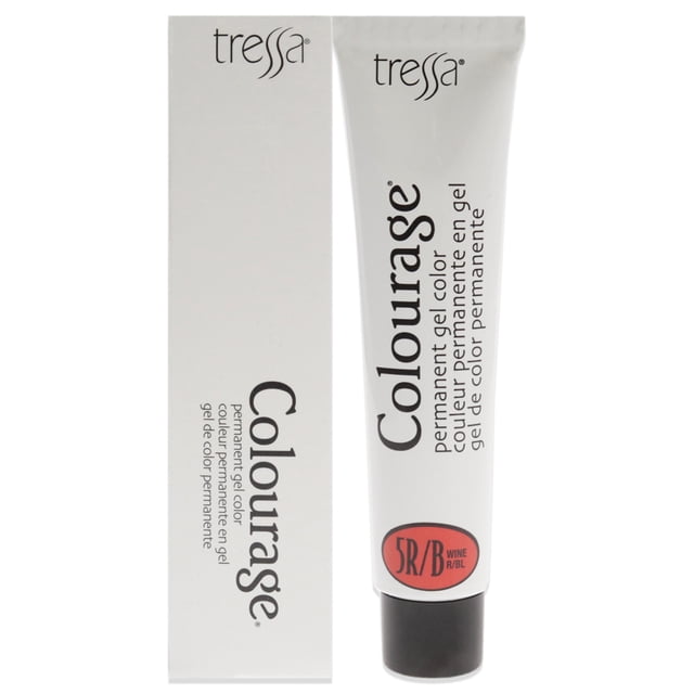 Tinte permanente en gel Colourage - 5RB Wine de Tressa para unisex - Tinte para cabello de 2 oz Tressa Color de pelo 2 oz