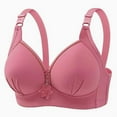 thumbnail image 4 of ALLLIST Womens Bras Wireless Plain Red Bralette Soft T Shirt Bras for Ladies Size S-XL, 4 of 4