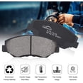thumbnail image 2 of EastVita Brake Pads, STP1030 4Pcs Premium Ceramic Front Disc Brake Pads Set with Steel Hardware Kits for Mazda, Lincoln, Ford, 2 of 10