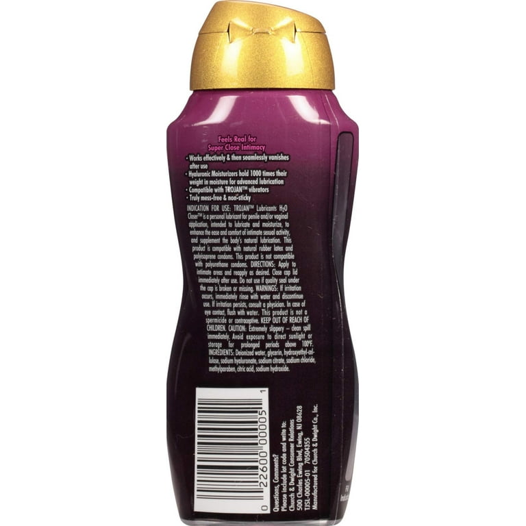 trojan h2o sensitive touch lubricant Trojan H2o Sensitive Touch With Aloe And Vitamin E Water-based Personal  Lubricant 163.0 Ml