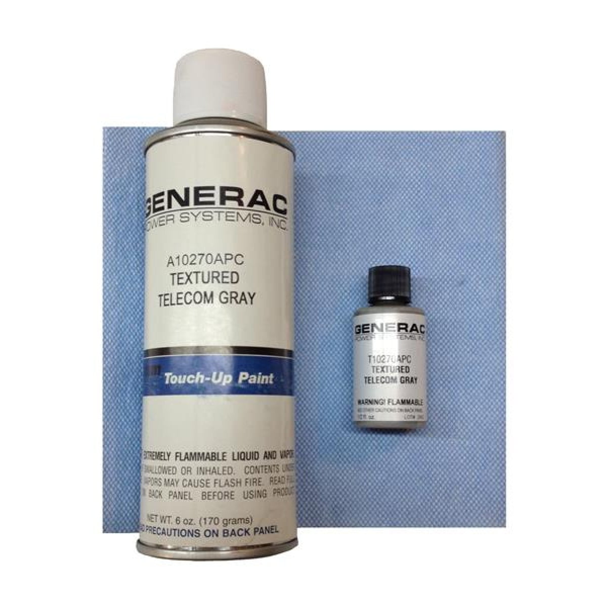 Generac 5654 Grey Color Touch Up Bottle & Spray Can Paint Kit Walmart