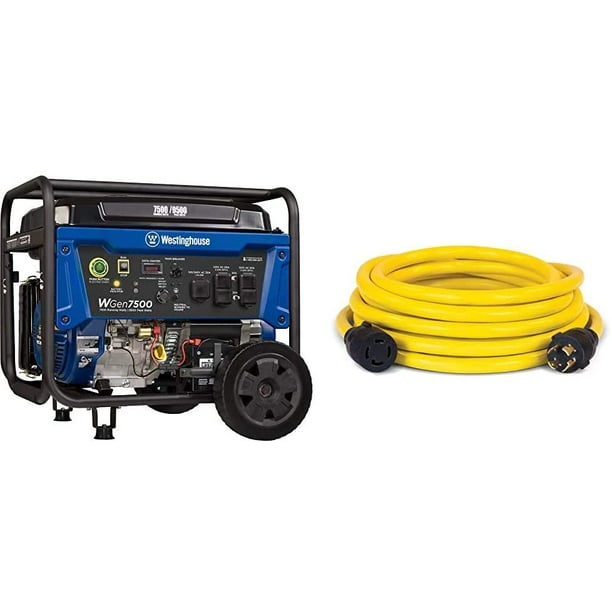 Westinghouse WGen7500 Portable Generator with Remote Electric Start