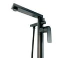 thumbnail image 5 of Venus Square head tub filler faucet with Standard Handle - Matte Black, 5 of 10
