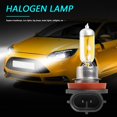 thumbnail image 3 of 10 Piezas H11 12V 55W Bombilla Halógena Dorada Faro Coche, 3 of 6