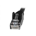 thumbnail image 2 of StarTech 20ft (6m) CAT6 Ethernet Cable - LSZH (Low Smoke Zero Halogen) - 10 Gigabit 250Mhz 100W PoE RJ45 UTP Network Patch Cord Snagless w/Strain Relief - Black CAT 6, ETL Verified (N6LPATCH20BK), 2 of 3