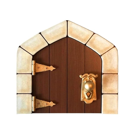 Fairy Door Garden Sculpture Statues Wall Fairy Garden Decoration