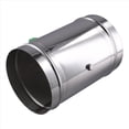 thumbnail image 2 of Válvula de Compuerta de Conducto de Aire Eléctrico de Acero Inoxidable de 125 mm, Compuerta de Aire Motorizada para Conductos de Aire HVAC, Accionamiento del Actuador de CA 220 V, 2 of 5