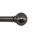 thumbnail image 5 of Ceybo Square Gunmetal Metal Curtain Rod Finial (Set of 2), 5 of 7