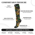 thumbnail image 2 of Sikiie Hawaiian Culture Symbols 1 Pairs Compression Socks for Men and Women 15-20 mmHg Running Support Socks, 2 of 7