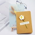 thumbnail image 3 of facefd Dry Flower Craft Paper Greeting Card Retro New Year Christmas Valentine's Day DIY Gift Card, 3 of 6