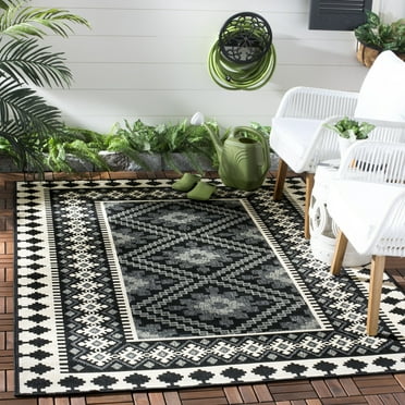 Nourison Aloha Indoor/Outdoor Green 6' x 9' Area Rug, (6x9) - Walmart.com