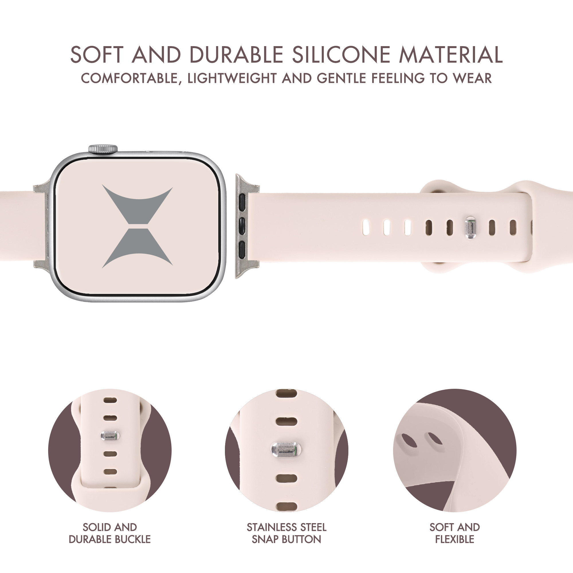 Xtreme 6-Pack Universal Silicone Smartwatch Bands photo 5