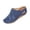 Blue, variant on Lightweight Everyday Shoes, Comfort Walking Shoes, Clogs for Women's Leather Mules Comfortable Non Slip Wedge Slip-On Closed Toe Sandals Summer Casual Walking Platform Slides, Black 7