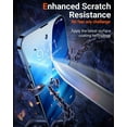 thumbnail image 2 of Screen Protector Compatible with iPhone 13/13 Pro 6.1 inch, Tempered Glass, 2 Pack，lens protective film, 2 of 5