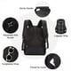 thumbnail image 4 of Mochila de viaje LOVEVOOK para hombre, 17 pulgadas, impermeable, azul oscuro, 4 of 6