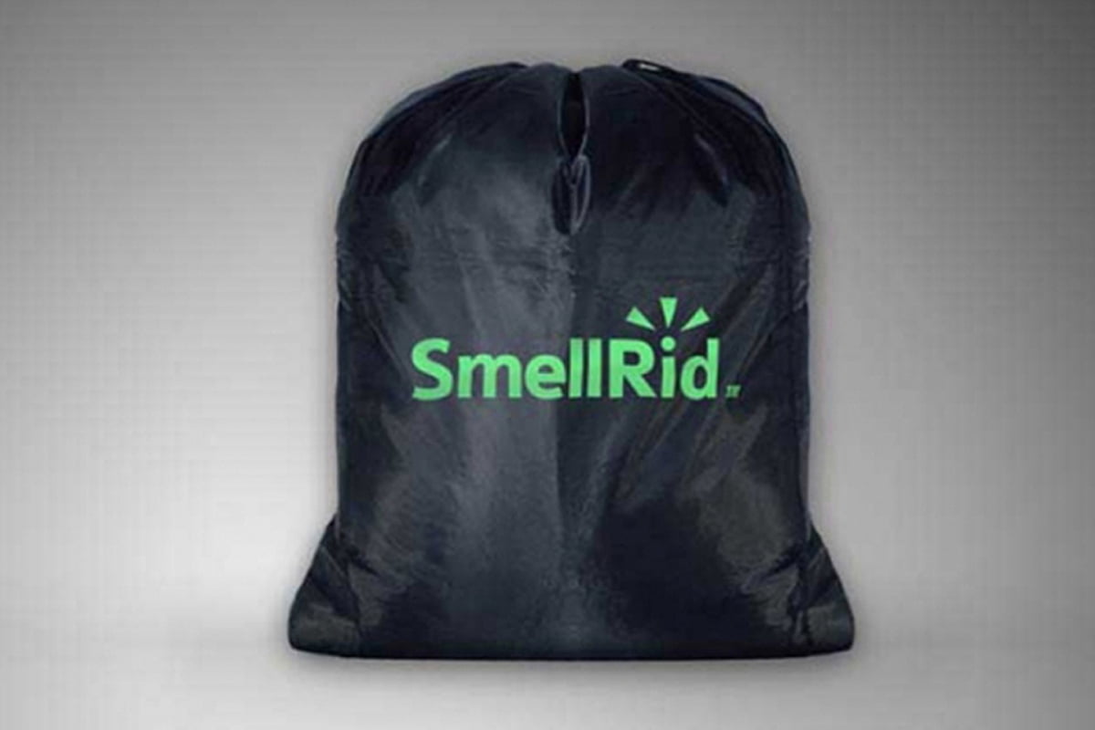 SMELLRID Reusable Activated Charcoal Odor Proof Bag Large 24 x 28 Bag Keeps Odor Out! Walmart