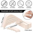thumbnail image 2 of 4 Pairs Adjustable Shoe Filler Unisex Shoes Too Big Inserts, Adjustable Shoe Filler Unisex Reusable, 2 of 5