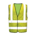 thumbnail image 4 of XL, Amarillo Chaleco Reflectante de Seguridad Varios Colores, Chaleco Reflectante Amarillo, Fluo Moto Auto, Alta Visibilidad, 4 of 5