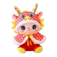 thumbnail image 4 of Animales de peluche de dragón de Año Nuevo Juguete de peluche de dragón Almohada Decoración del hogar Muñeca de dragón 36cm, 4 of 9