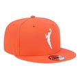 thumbnail image 3 of Unisex New Era Orange WNBA Gear Logo 9FIFTY Snapback Hat, 3 of 6