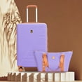 thumbnail image 2 of Luggage Sets 6 Piece, Hardshell ABS Suitcase with Spinner Wheel TSA Lock, Travel Luggage with Duffel Bag, Light Purple, 2 of 8