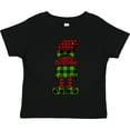 thumbnail image 3 of Inktastic Merry Christmas Elf in Red and Green Plaid Boys or Girls Toddler T-Shirt, 3 of 5