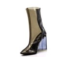 thumbnail image 4 of Cape Robbin Bottines à Talon Épais Clair Pointu pour Femmes, Noir, 9, 4 of 4