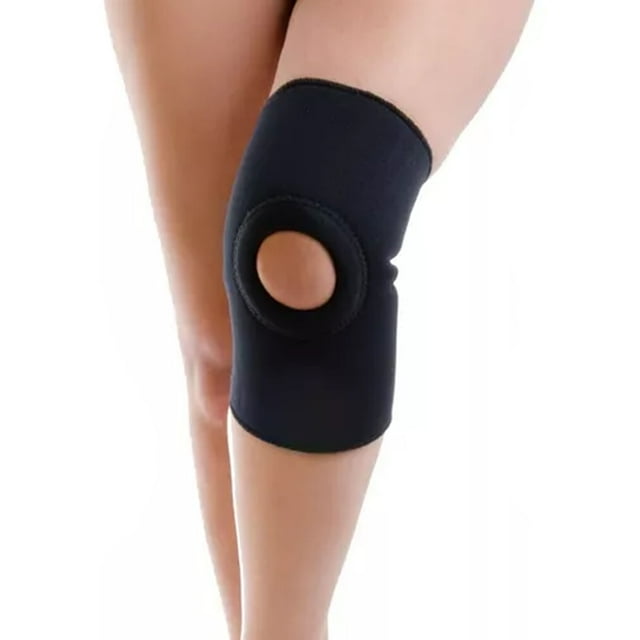 Rodillera deportiva de compresión, ajustable unisex para adulto