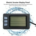 thumbnail image 3 of Electric Bike Display Panel, Multi Function 24V 36V 48V 60V ABS Electric Bike LCD Display  for D31.8mm D22.2mm Handlebars, 3 of 8