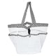 thumbnail image 1 of Bolsa de malla plegable: pequeña bolsa de aseo para viajes, para exteriores, playa, baño, organizador colgante para baño, viajes, gimnasio y playa., 1 of 7