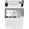 thumbnail image 3 of SMZ Long Sleeve Bodysuits for Women, Square Neck Body Suits for Womens, Womens Clothing Long Sleeve Bodysuit, 3 of 6