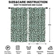 thumbnail image 2 of Blackout Kids Curtains,Leopard Print Childrens Insulated Curtains Set Of 2,Bedroom Essentials,Toddler Room Decor 42"x84"(106x213cm), 2 of 4