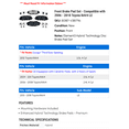 thumbnail image 2 of Front Brake Pad Set - Compatible with 2006 - 2018 Toyota RAV4 LE 2007 2008 2009 2010 2011 2012 2013 2014 2015 2016 2017, 2 of 2