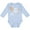 AE-Light Blue, variant on Inktastic Worth Fighting For Leukemia Awareness Orange Heart Boys or Girls Long Sleeve Baby Bodysuit