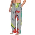 thumbnail image 2 of Daiia Cute Dinosaur Men's Sleep Pant with Pockets and Drawstring,Pajama Pants-X-Large, 2 of 9