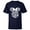 Navy, variant on Minnie Mouse Icon White Bunnies Easter - Short Sleeve T-Shirt for Kids - Customized-Navy