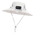 thumbnail image 3 of Sombrero con ventilador solar para niños, protección solar, sombrero refrescante con ventilador, circunferencia de la cabeza de 52 a 55 cm Gris claro, 3 of 9