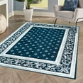 thumbnail image 4 of JONATHAN Y MODERN PERSIAN 8 x 10 Area Rug, Acanthus French Border - Navy/Blue, MDP504C-8, 4 of 12