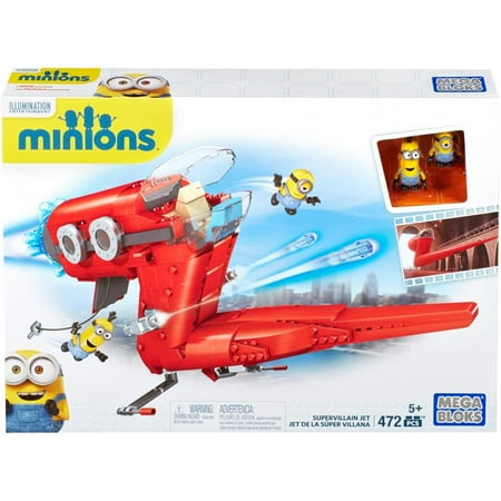 Mega Bloks Minions Supervillain Jet