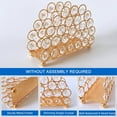 thumbnail image 2 of XB'ANG Napkin Holder for Table Set of 2, Crystal Beads Napkin Holders for Paper Napkins Modern Tissue Dispenser for Kitchen, Bathroom, Dining Table, Backyard, Picnic, Indoor & Outdoor Use (Gold), 2 of 15
