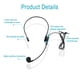 thumbnail image 3 of Auriculares Con Cable Con Micrófono Con Cancelación De Ruido Auriculares Para Computadora Para Enseñar Oficina Centro De Llamadas Oficina Negocios Cateissary EL013013-00, 3 of 5