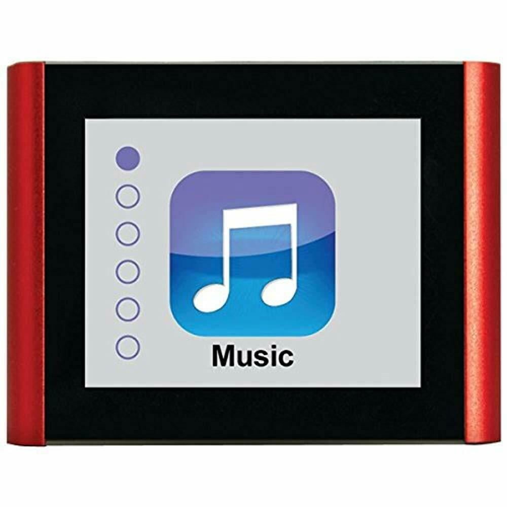Restored Mach Speed Eclipse 8GB MP3 Player 1.8" Color Display Red V180