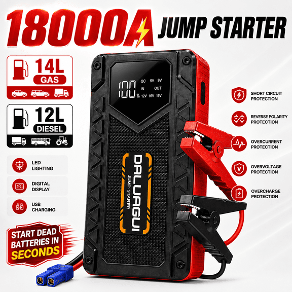 Portable Car Start Emergency Power Supply