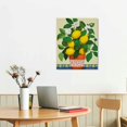 thumbnail image 2 of ALEPADNF Lemon Tree Canvas Poster Painting Wall Art, Geo Tile Lemon Plant Picture Artwork Print Ready to Hang for Home Kitchen Wall Decor  12x16 in, 2 of 5