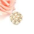 thumbnail image 3 of Bufanda anillo perla diseño simple todo coincidencia flor vendimia moda joyería decorativa múltiples fijones mantón de valentines día regalo plata Advancent AP004607-02, 3 of 7