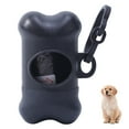 thumbnail image 1 of Bone Shaped Pet Waste Bag Dispenser Portable Outdoor Dog Poop Bag Holder with Garbage Organizer, 1 of 1
