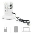 thumbnail image 5 of Bladeless Tower Fan, Household Convenient Desktop Fan, Oscillating Fans Standing Fans for Indoors 90 Degree Oscillating Quiet Portable USB Desk Fan, Mini Desk Tower Fans for Home Office, 5 of 6