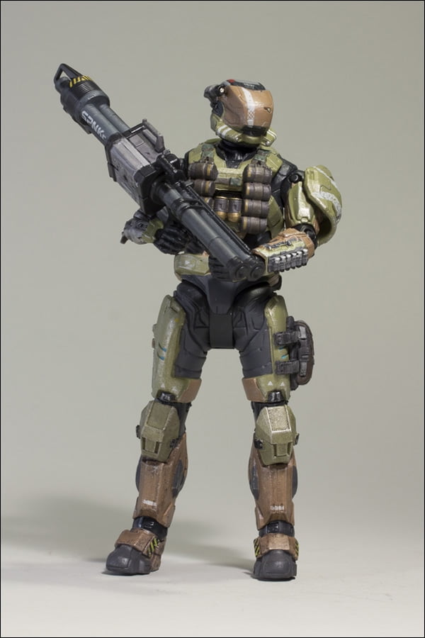 McFarlane Toys Spartan Gungnir Deluxe Armour Pack Halo Reach Series 5 ...