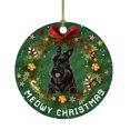 thumbnail image 2 of Ganfancp Navidad Divertida Decoración Navidad Perro Patrón Colgante Árbol de Navidad Adornos Rebajas Flash Deals 1 Listado, 2 of 2