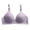 Blue, variant on Gyexs Women's Push Up Wireless Bra Support Comfort No Underwire Bralette Everyday Wear Underwear Jelly Bras for Women, Red, Size 38